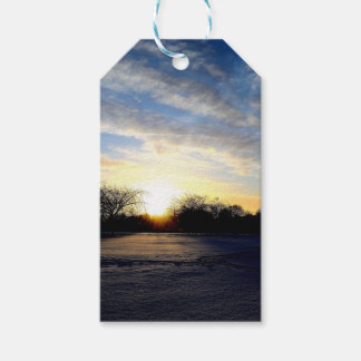 Winter Sunrise Geschenkanhänger