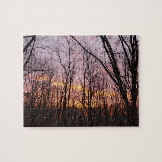 Winter Sunrise II Puzzle (Horizontal)