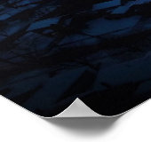 Winter Sunset Cedar Rapids Poster (Ecke)