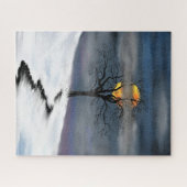 Winter Sunset Jigsaw Puzzle (Horizontal)