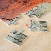 Winter Sunset Jigsaw Puzzle (Seite)