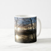 Winter Sunset . Kaffeetasse (VorderseiteRechts)