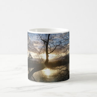 Winter Sunset . Kaffeetasse