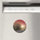 Winter Sunset Magnet (In Situ (Geschirrspüler))