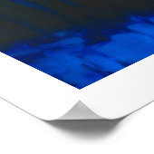 Winter Sunset on Lake Siljan Poster (Ecke)