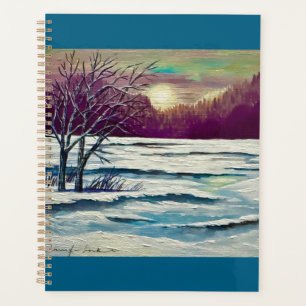 Winter Sunset Planer