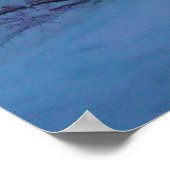 Winter Sunset Poster (Ecke)