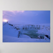 Winter Sunset Poster (Vorne)