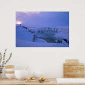 Winter Sunset Poster (Küche)