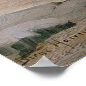 Winter Sunset Poster (Ecke)