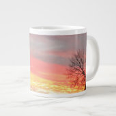 Winter Sunset Specialty Tasse (Vorderseite Rechts)