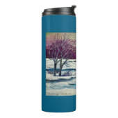 Winter Sunset Thermosbecher (Nach links gedreht)