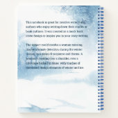 Winter Suspense Book Cover Inspiration Notebook Notizblock (Rückseite)