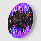 Winter-Süsse-Wanduhr Große Wanduhr (Winkel)