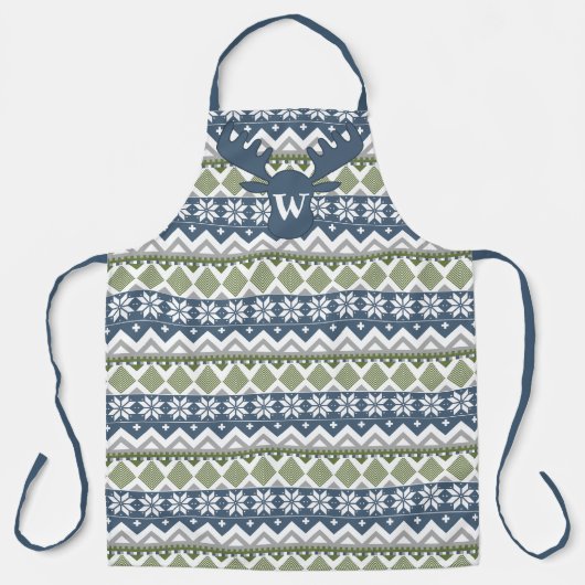 Winter Sweater All-over Print Schürze (Vorderseite)