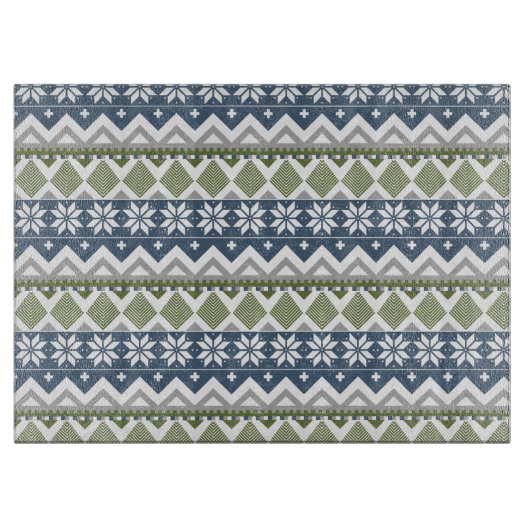 Winter Sweater Cutting Board Schneidebrett (Vorderseite)