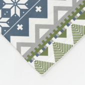 Winter Sweater Fleece Blanket (Ecke)