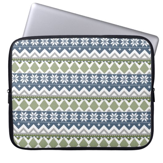 Winter Sweater Laptop Sleeve (Vorderseite)