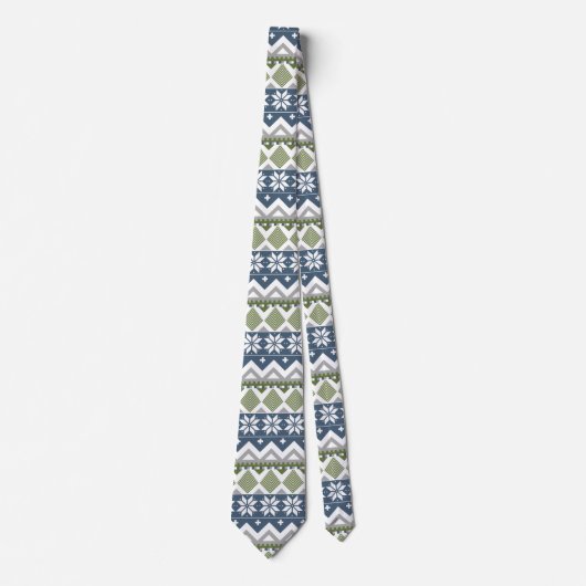Winter Sweater Men's Neck Tie Krawatte (Vorderseite)