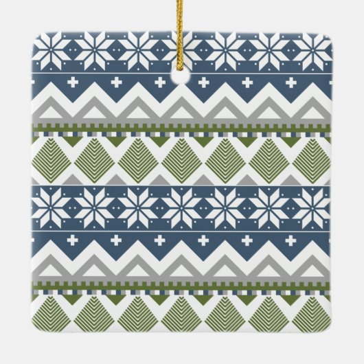 Winter Sweater Ornament (Rückseite)