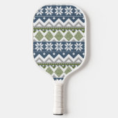 Winter Sweater Pickleball Schläger (Rückseite)