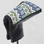 Winter Sweater Putter Cover Golf Headcover (3/4 Vorderseite)