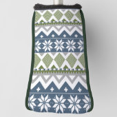 Winter Sweater Putter Cover Golf Headcover (Rotieren 90)