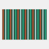 Winter Sweater Scarf Socken Wrapping Paper Set 3 Geschenkpapier Set (Vorderseite 3)