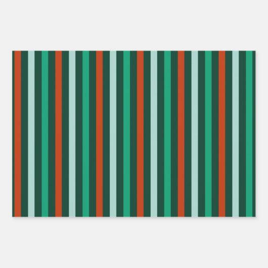 Winter Sweater Scarf Socken Wrapping Paper Set 3 Geschenkpapier Set (Vorderseite 3)