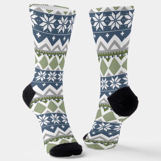 Winter Sweater Socken (Gewinkelt)