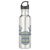 Winter Sweater Water Flasche Edelstahlflasche (Vorderseite)