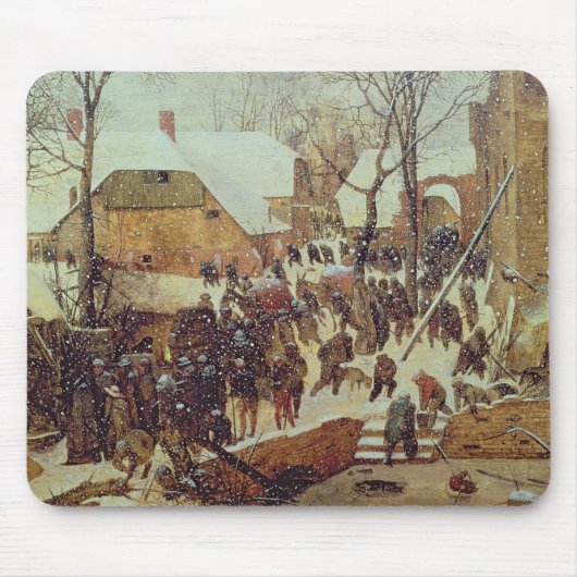 Winter-Szene, 16. Jahrhundert Mousepad (Vorne)