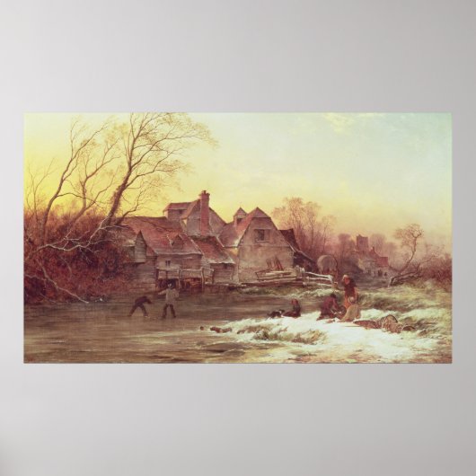 Winter Szene 2 Poster (Vorne)