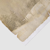Winter Szene in Sepia und Pergament? Seidenpapier (Ausschnitt)