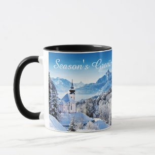 Winter Szene individuell  Tasse