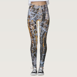 Winter-Szene Leggings