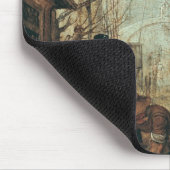 Winter-Szene Mousepad (Ecke)