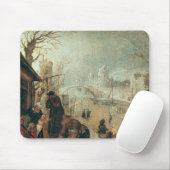 Winter-Szene Mousepad (Mit Mouse)