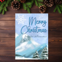 Winter Szene Römer 12:10 Brüderliche Liebe Weihnac