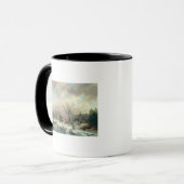 Winter-Szene Tasse (Vorderseite Links)