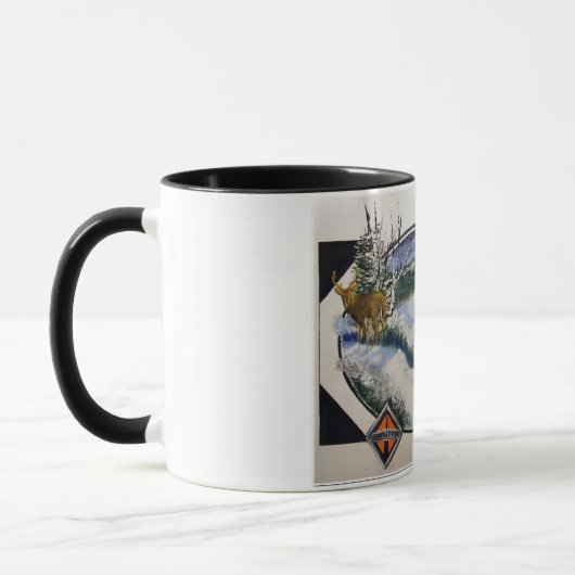 Winter-Szene Tasse (Links)
