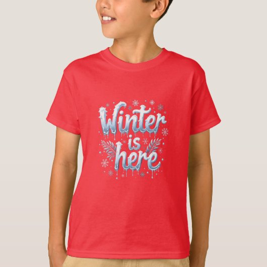 Winter T-Shirt (Vorderseite)