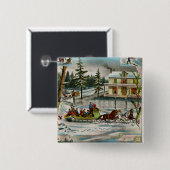 Winter-Tage Button (Vorne & Hinten)