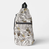 Winter-Tarnjagd-Look Crossbody Bag (Vorderseite)