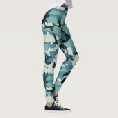 Winter-Tarnmuster Leggings (Rechts)