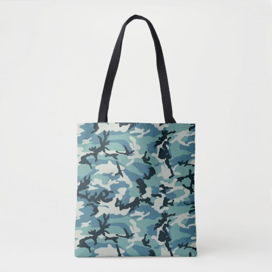 Winter-Tarnmuster Tasche (Vorderseite)