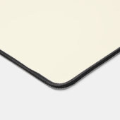 Winter Tartan Karierte Hirsche Silhouette Mat Schreibtischunterlage (Ecke)