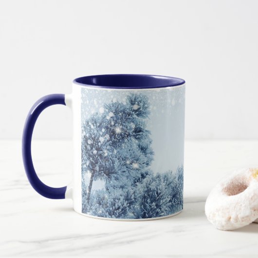 Winter Tasse (Mit Donut)