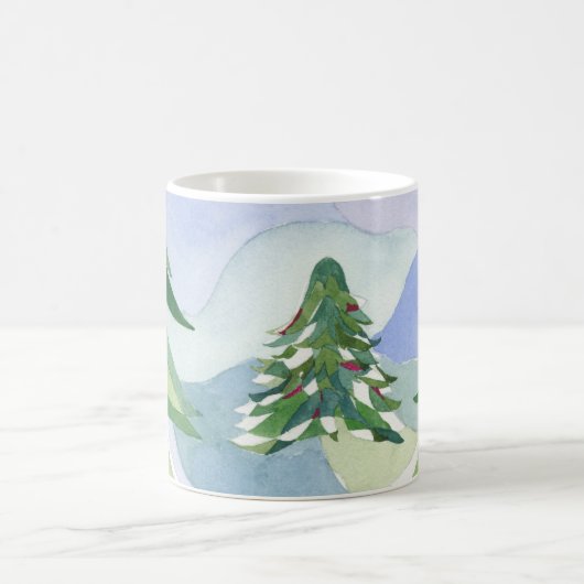 Winter-Tasse Kaffeetasse (Mittel)