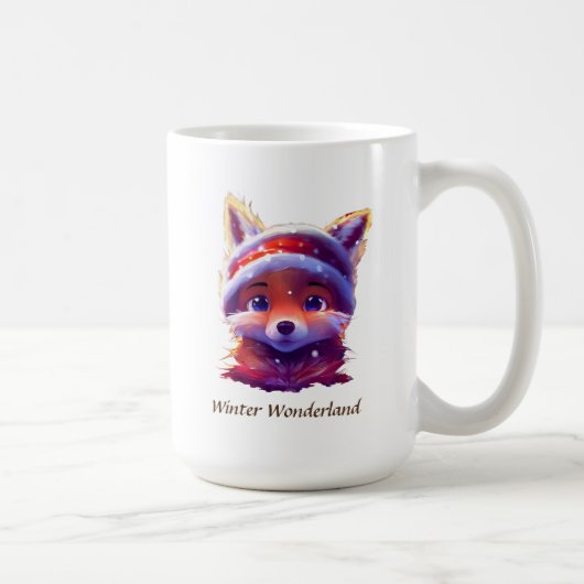 Winter-Tasse Kaffeetasse (Rechts)